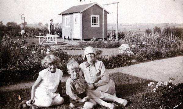 Kolonihave på Nørremarken, ca. 1930