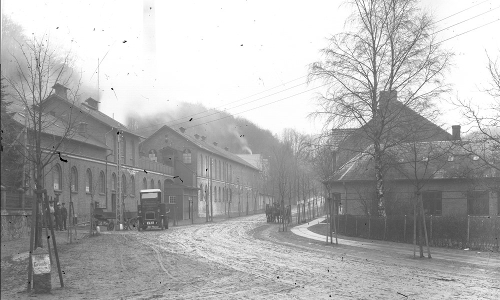 Horsensvej 1917 og 2018 - Før