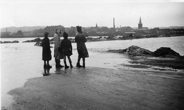 Oversvømmelse i Vejle Enge, marts 1941