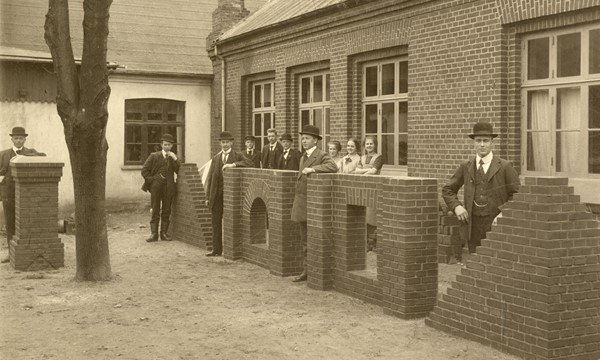 Svendeprøve på Vinding Håndværkerskole, forår 1913