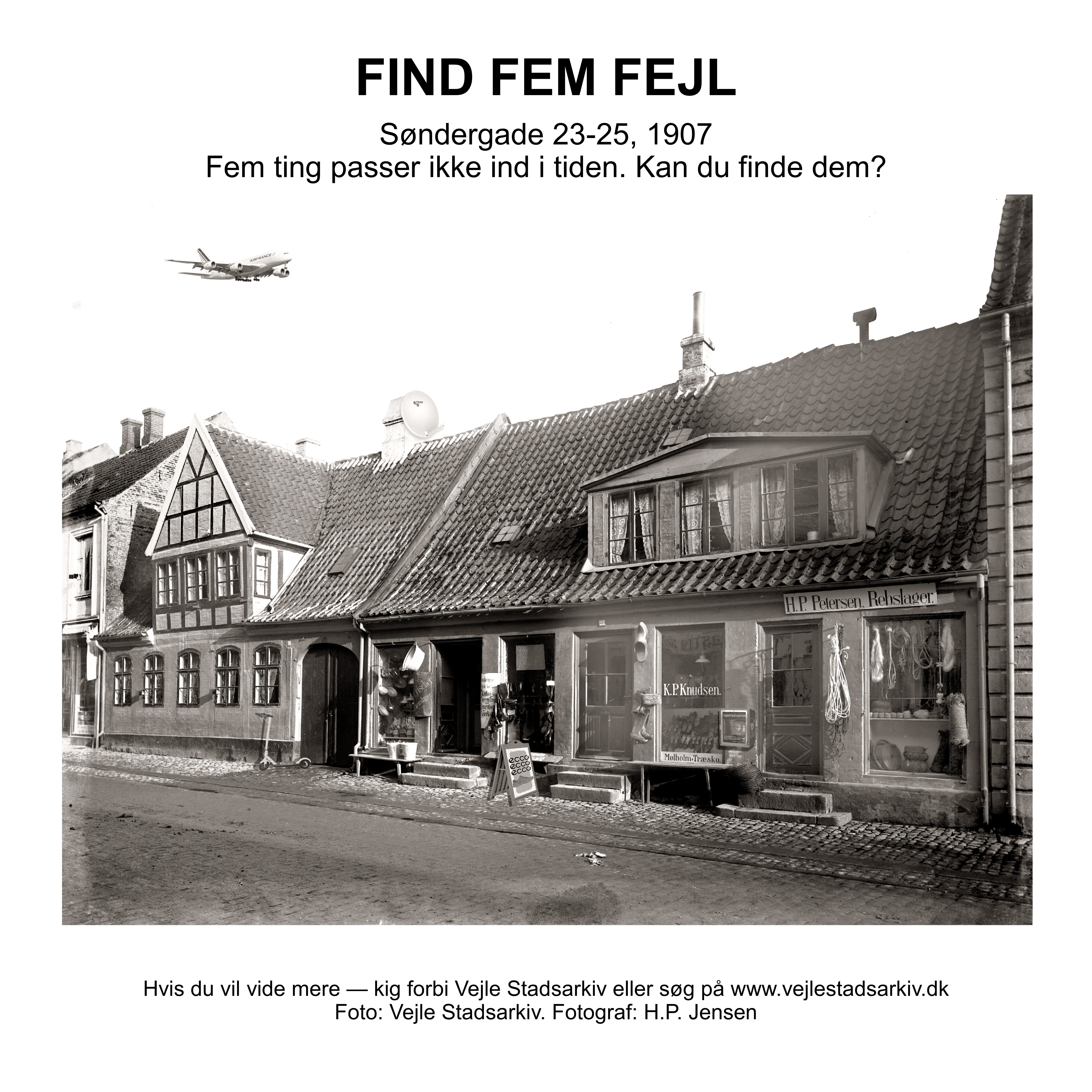 Find fem fejl - Vejle