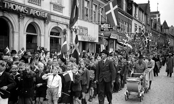 Børnehjælpsdagen var en fest i 1944